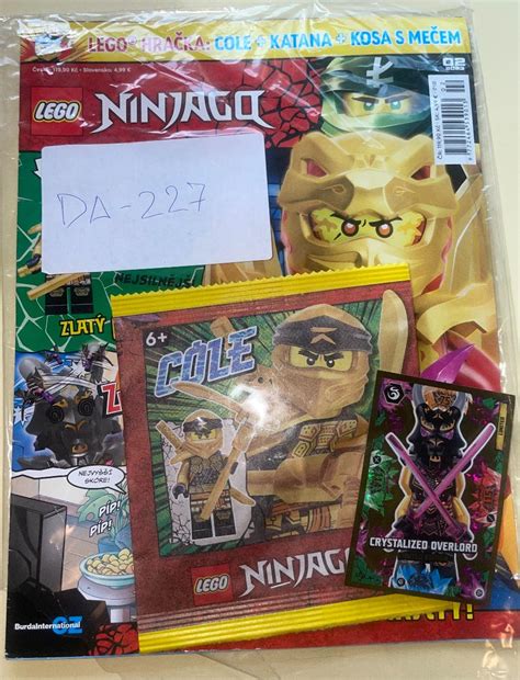 Lego Ninjago časopis č22023 Hračka Cole Aukro