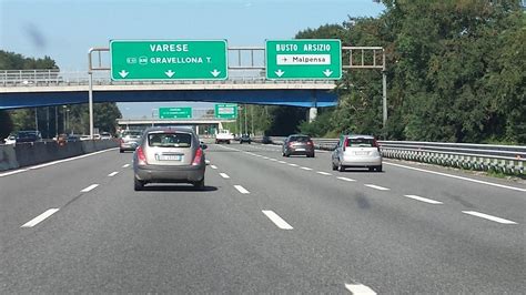 Lavori Quinta Corsia Chiusure Notturne Sulle Autostrade A8 E A9