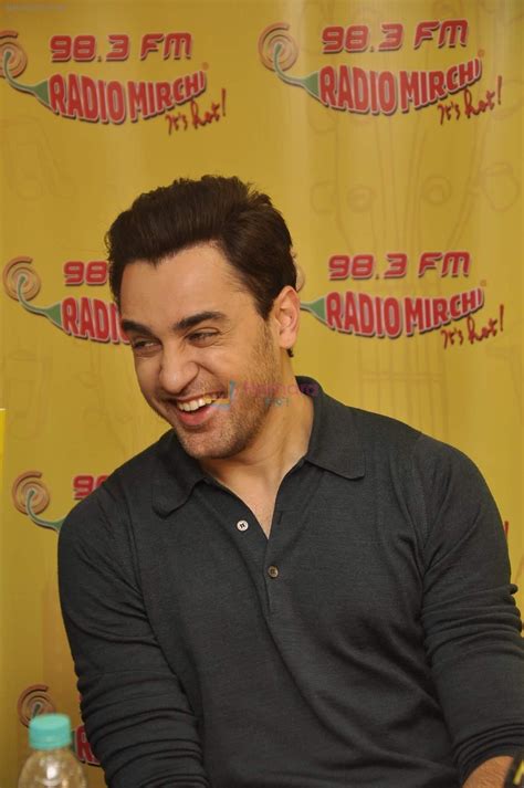 Imran Khan At Radio Mirchi Studio To Promote Their Film Katti Batti On