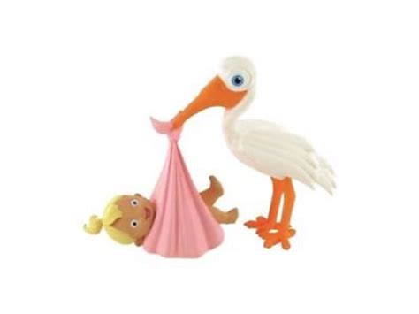 K B Stork Med Baby Minifigur P Cm Lyser D Hos Superhelten Leget J