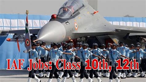 Indian Air Force Job Vacancies For Group C Posts Class 10th 12th Can