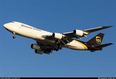 N612UP United Parcel Service UPS Boeing 747 8F Photo By Luo Chun Hui