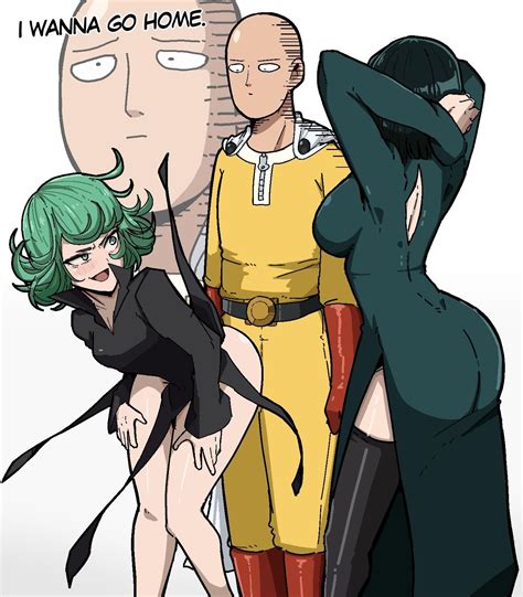 Tatsumaki And Fubuki X Saitama One Punch Man Hentai Blue