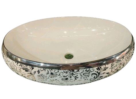 Ceramic White Round Printed Washbasin At Rs 5500 In Gurugram ID