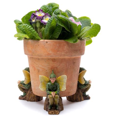 Full Colour Elm Tree Flower Fairy Potty Feet - Plant Pot Feet | Thompson & Morgan