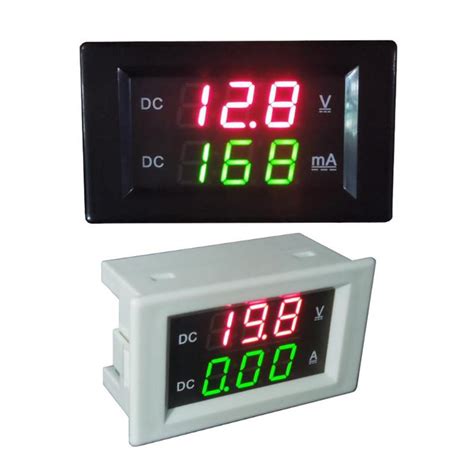 Sonline Voltmetro Amperometro Digitale Misuratore DC 100V 10A Display