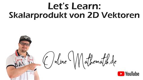 Let S Learn Skalarprodukt Von Ebenen Vektoren YouTube