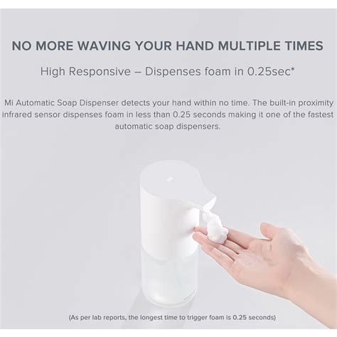 Buy Mi Automatic Soap Dispenser Auto Hand Detection Bhr In White