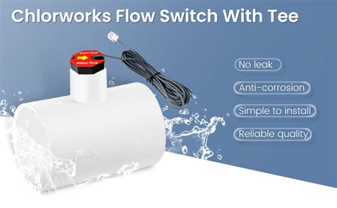 Amazon Chlorworks Flow Switch For Hayward Salt System Pool Flow