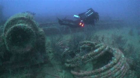 Rebreather Diving Lowrance Wreck Pompano Beach Florida Youtube