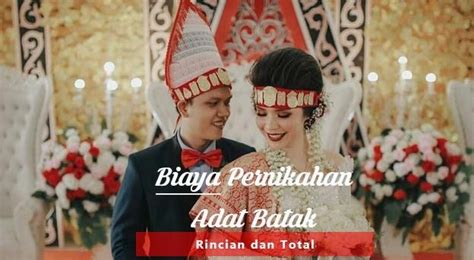 Biaya Pernikahan Adat Batak Terbaru Dan Susunan Acara Biayanikah