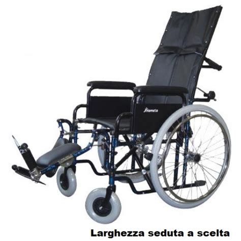 Sedia A Rotelle Reclinabile Per Disabili Mediland K K K