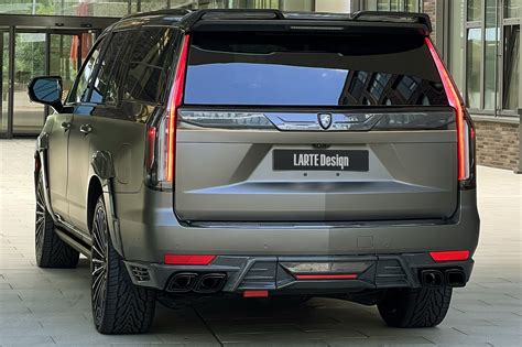 Cadillac Escalade Gets A Cool Widebody Kit By Larte Design