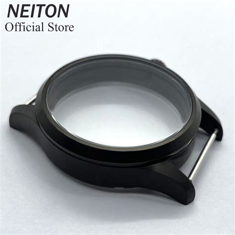 NEITON 42mm Manual Watch Case See Through Back Sap Grandado