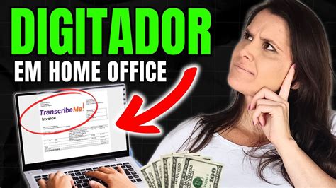 TRABALHO De DIGITADOR ONLINE HOME OFFICE Para INICIANTES Sem