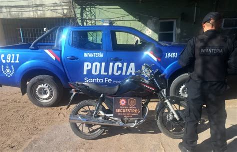 Helvecia Secuestraron Una Moto Con Motor Y Chasis Adulterado San