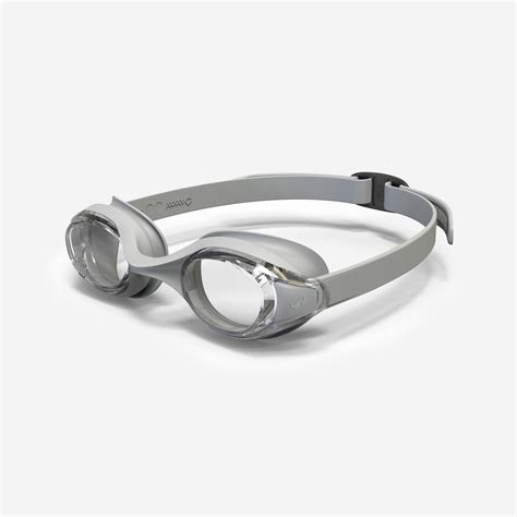 Swimming Goggles Anti-Fog Lenses Grey