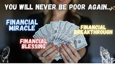 Prayer For Financial Breakthrough Financial Miracle Financial