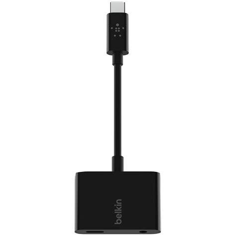 Belkin Rockstar Mm Audio Usb C Charge Adapter With Aux Walmart