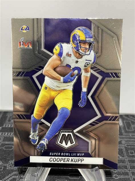 COOPER KUPP 2022 Mosaic Football THUNDER LANE TL7 Base Rams EBay