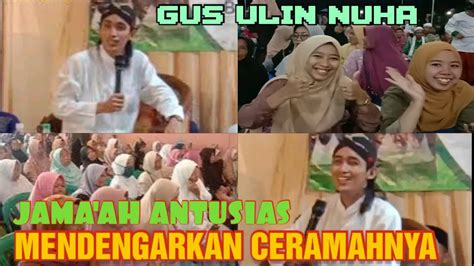 Sholawat Dan Pengajian Bareng Mamas Ganteng Gus Ulin Nuha Youtube