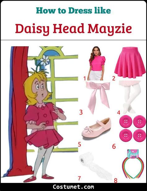 Daisy Head Mayzie Costume For Cosplay And Halloween