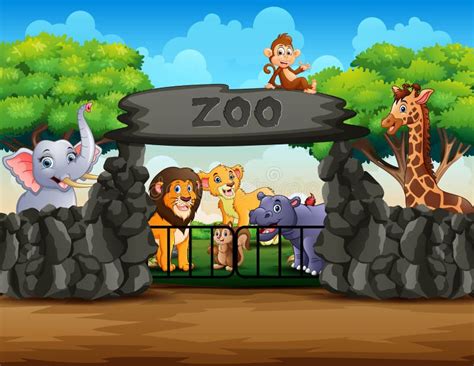 Zoo Entrance Stock Illustrations – 895 Zoo Entrance Stock Illustrations ...