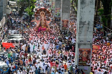 Buy Ganesh immersion procession Pictures, Images, Photos By Mandar ...