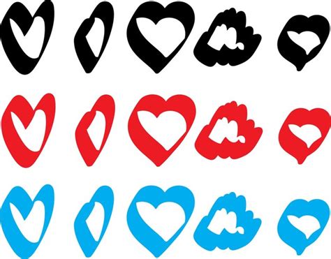 Coraz N Svg Bundle Coraz N De San Valent N Svg Esbozo Svg Amor Svg