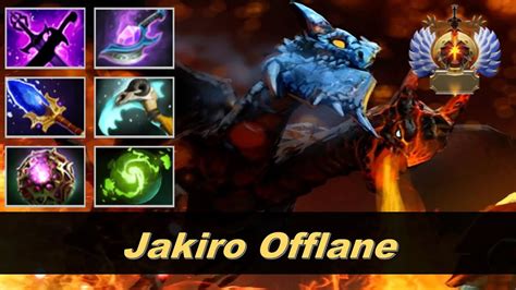 Jakiro Offlane Carry Build Immortal Rank Game Dota New Meta