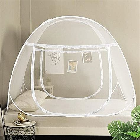 Amazon Qcm Pop Up Mosquito Net Tent Canopy For Beds Self