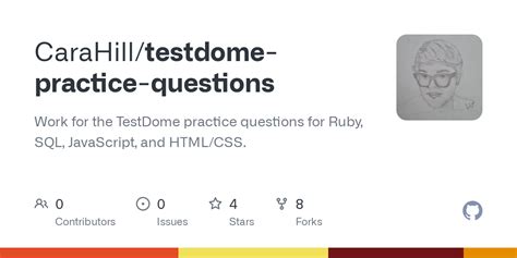 Github Carahilltestdome Practice Questions Work For The Testdome