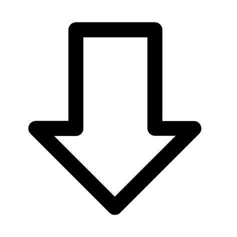 Arrow Down Vector Svg Icon Svg Repo