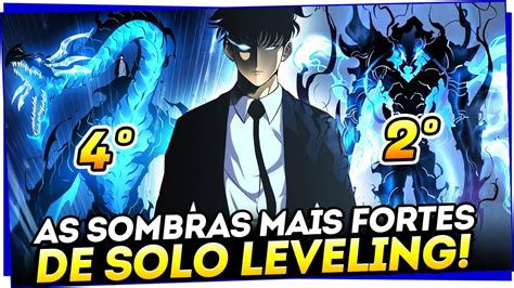 As Sombras Mais Poderosas Do Sung Jin Woo Em Solo Leveling Beru