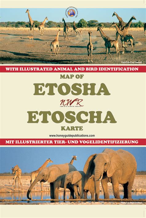 Etosha Map Book - Honeyguide Publications