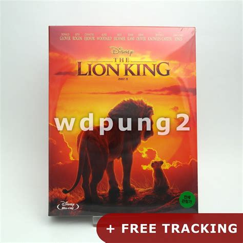 The Lion King 2019 BLU RAY Steelbook Full Slip Limited Edition EBay