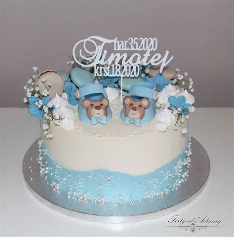 Christening Cake Decorated Cake By Adriana Cakesdecor