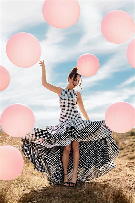 Pretty Woman Vibes In Polka Dot Dresses Sydne Style