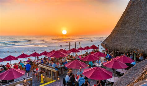 Sharky S Beach Front Restaurant Tiki Bar