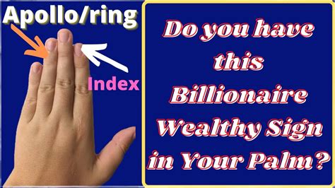 Billionaire Sign Money Wealth Sign Success Signs In Your Hand