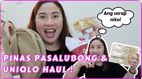 Pinas Pasalubong And Uniqlo Haul Dynnvlogs Youtube