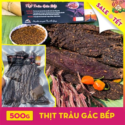 Thịt Trâu Gác Bếp Hà Giang - Cao Nguyên Đá Food | Shopee Việt Nam