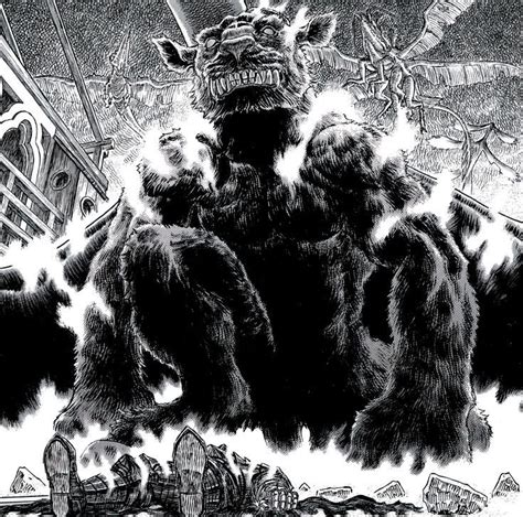 Berserk Zodd Cross Hatching Doodle Drawings Manga Art Abstract