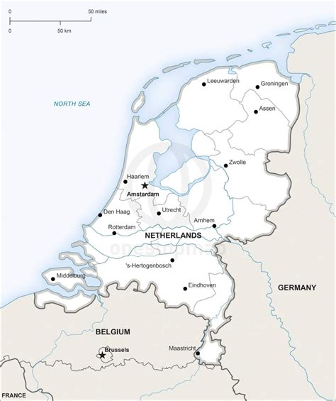 Maps Of Holland | Detailed Map Of Holland In English | Tourist Map With ...