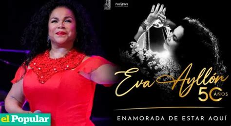 Concierto Eva Ayllon 50 años Todavía hay entradas disponibles para su