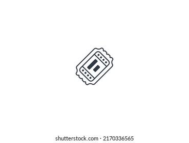 161 Ticket Emoji Stock Vectors, Images & Vector Art | Shutterstock