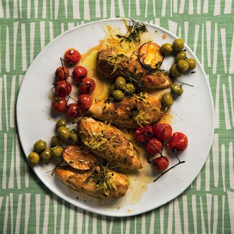 Baked Chicken With Olives And Tomatoes MyKitchen