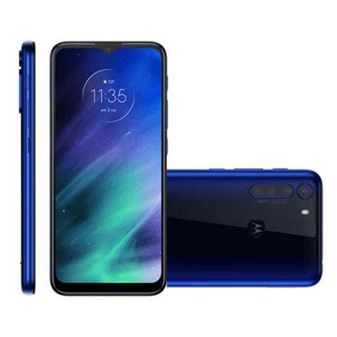 Smartphone Motorola One Fusion Gb Gb Ram C Mera Qu Drupla Mp Tela