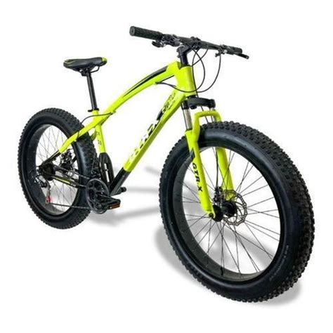 Bicicleta Fat Bike GTR X Aro 26 Pneus 4 0 Freios a Disco Câmbios