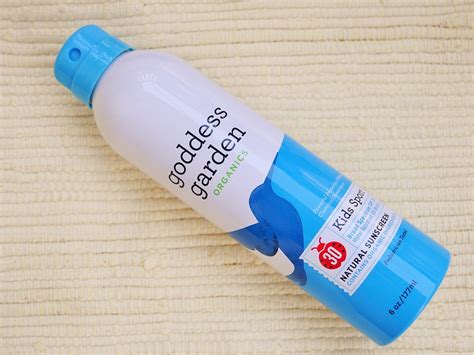 Минеральный санскрин Goddess Garden, Organics, Kids Sport, Spray, SPF 30